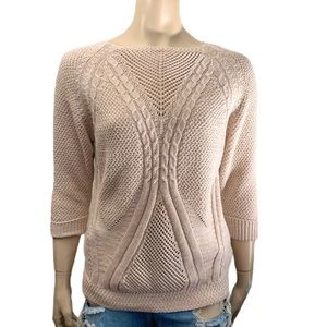 3/$30 - Suzy Shier Pink Sweater Size M